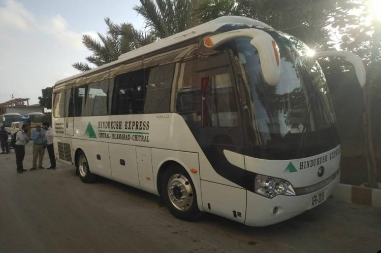 Luxury Bus service from Islamabad to Chitral