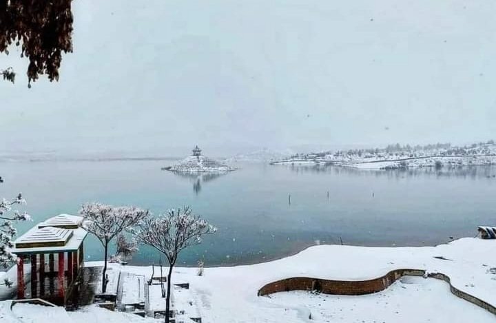 Snowfall in Northern Balochistan