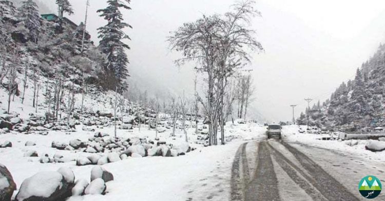 First Snowfall in Gorakh Hills Station after two years