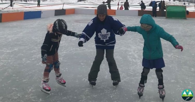 Canadian HC visits Chitral Winter Sports Festival along with her Daughter