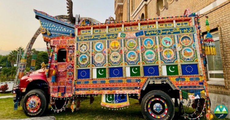 EU Dosti Truck is Ready to Explore Pakistan